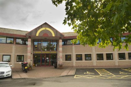 Office Space to Rent at Stirling Business Centre SBC FK8 2DZ Telephone 01786 473711 STEP Scotland – Main Entrance 